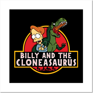 Billy & The Cloneasaurus Posters and Art